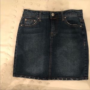 Denim skirt